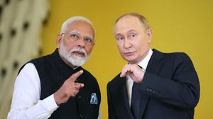 „Wahre Freunde“: Modi bei Putin