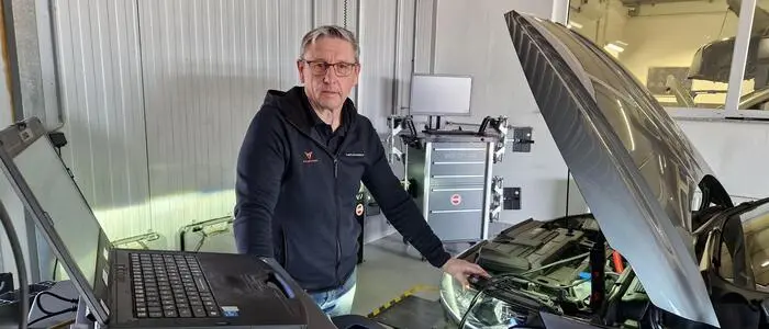 Friedrich Matzer: In der Kfz-Branche sind geistige Arbeit und hohes technisches Verständnis besonders gefragt