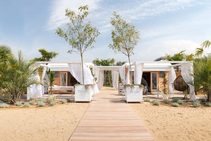 Ab Mai können sich Erholungssuchende auch in einem privaten Spa-Bereich der Therme direkt am Strand massieren lassen
