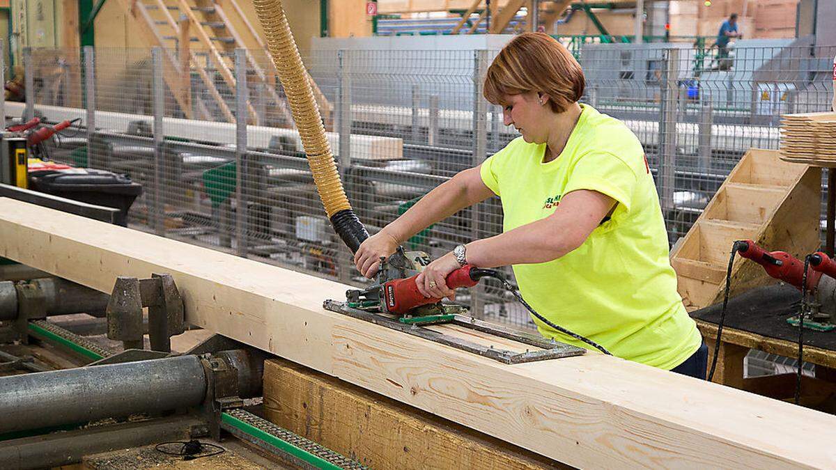 Oberkärnten ist ein „Holz-Land“: Holzverarbeitende Betriebe sind in der Überzahl