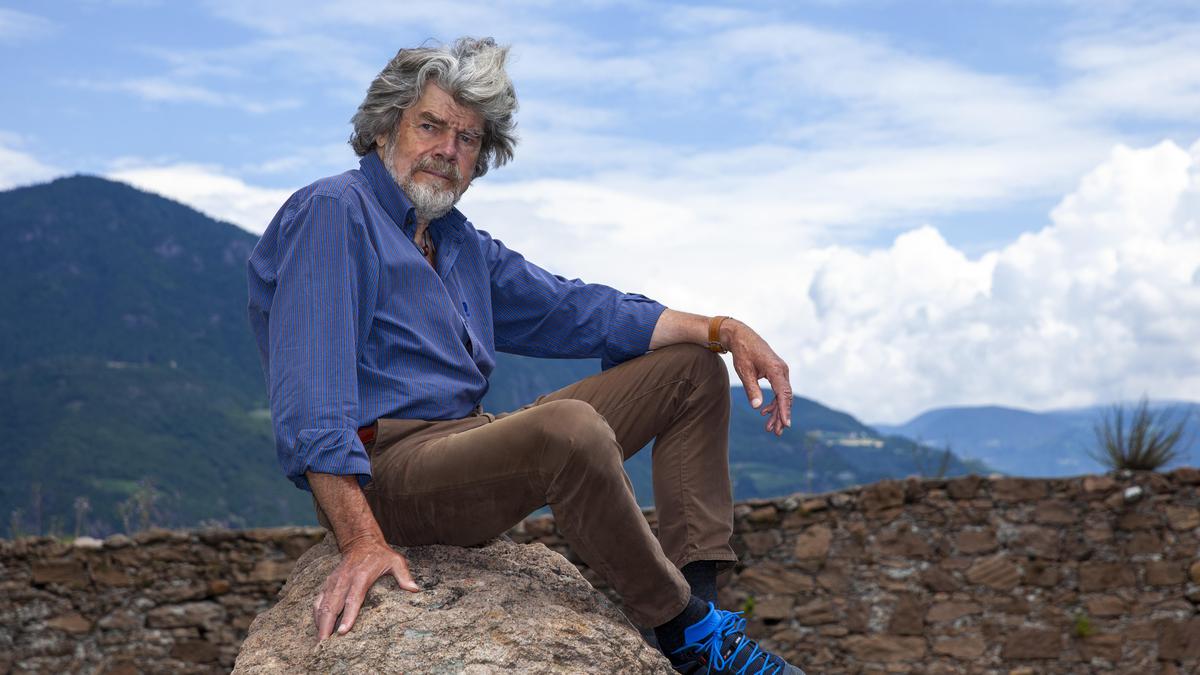 „Ich will nicht alt werden, indem ich vor der Hütte sitze und in die Wolken schaue“, sagt Reinhold Messner