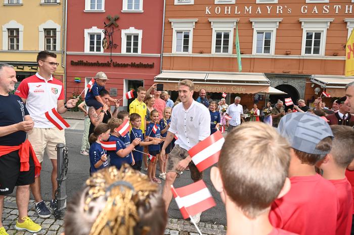 Applaus für den Oberkärntner Sportler