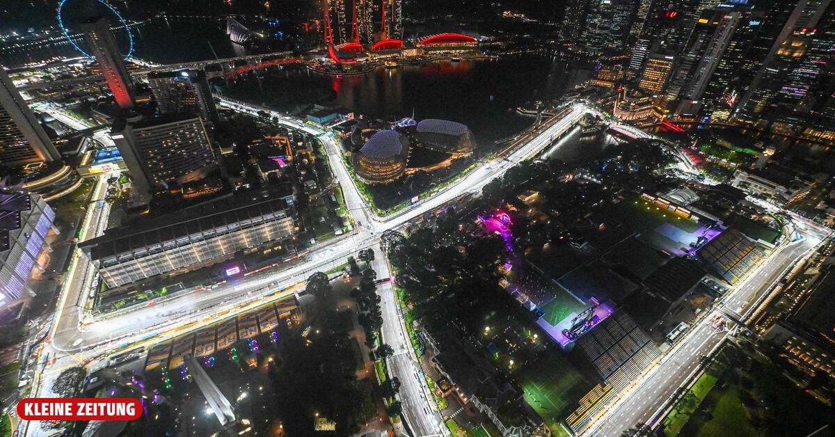Formel 1: Premier für die Kühlung von Westen in Singapur