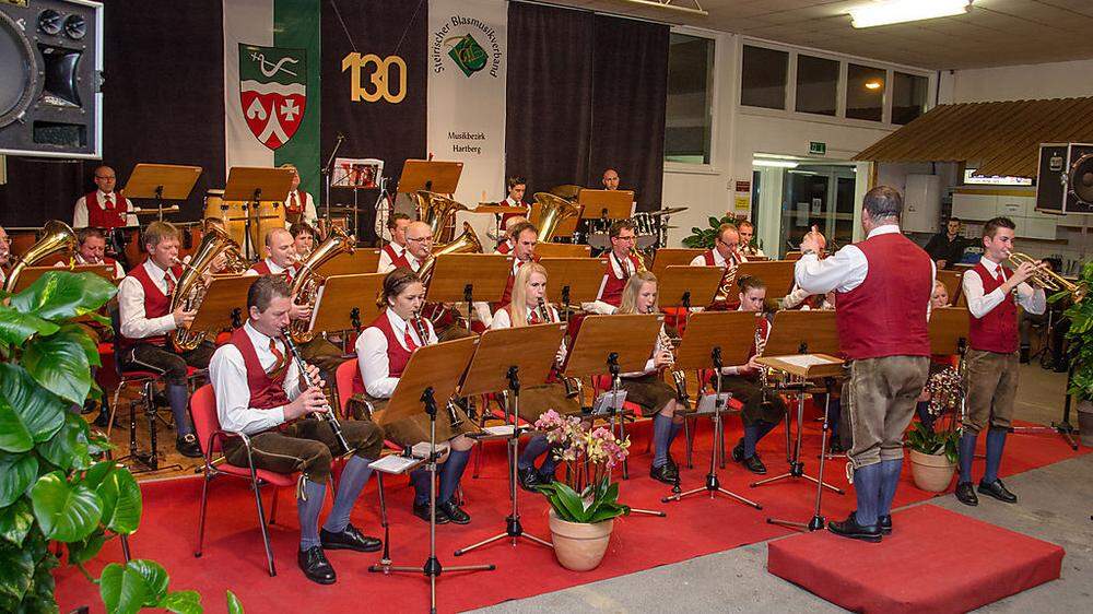 Die Blasmusik St. Johann bei Herberstein veranstaltete ein Jubiläumskonzert