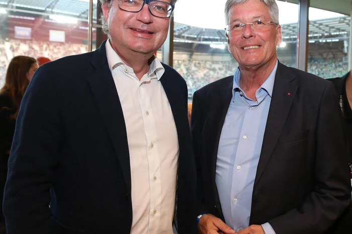 Die Landeshauptleute Christopher Drexler und Peter Kaiser