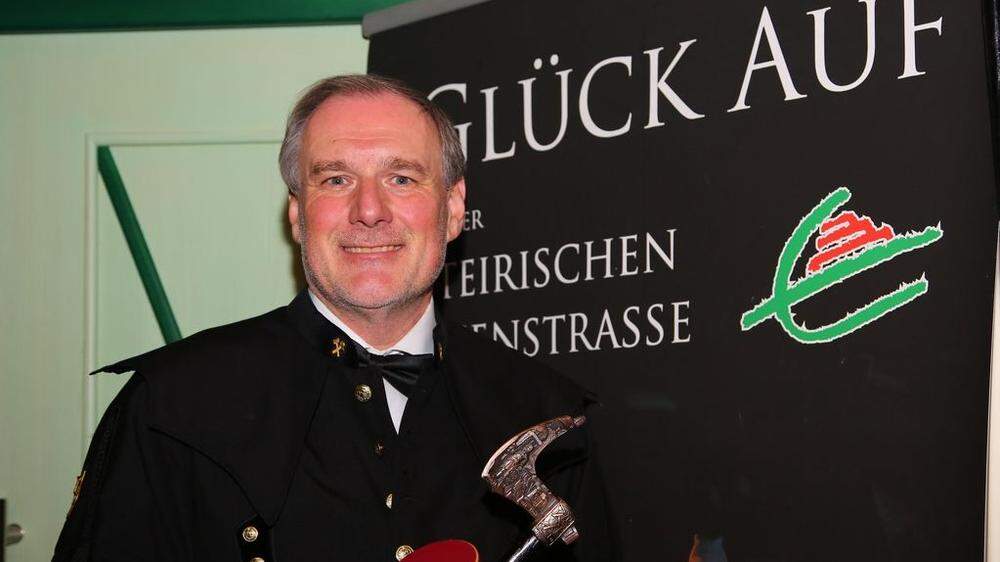 Gerhard Koch ist auch Botschafter der Steirischen Eisenstraße
