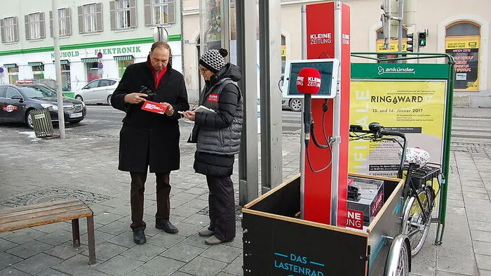 Auch heute sind wir mit unserer mobilen Interview-Station durch Graz geradelt, um uns dieses Mal im Bezirk Gries am Griesplatz umzuhorchen.   