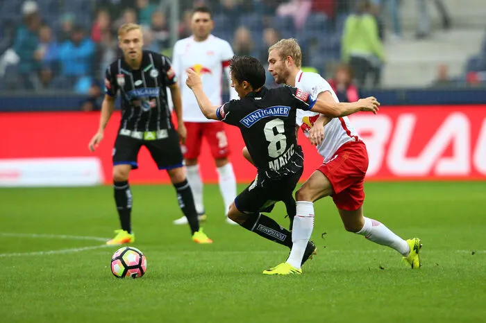 Gegen Red Bull Salzburg war Sturm keineswegs die bessere Mannschaft.