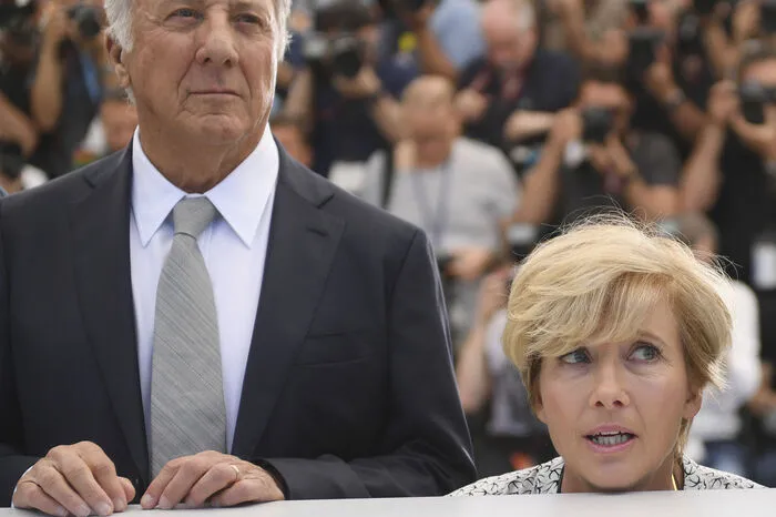 Vor allem Emma Thompson war während der Interviews für allerlei Scherze aufgelegt ...
