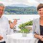 Kärntens SP-Obmann Peter Kaiser mit Bundesparteichefin Pamela Rendi-Wagner