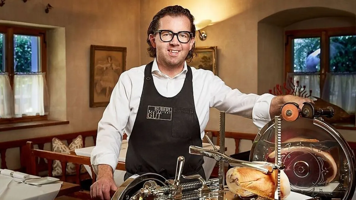 Der gebürtige Voitsberger Hellfried Bacher im "Buberlgut"