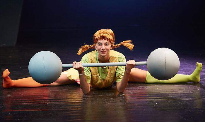 Pippi Langstrumpf im Theater Oberzeirin