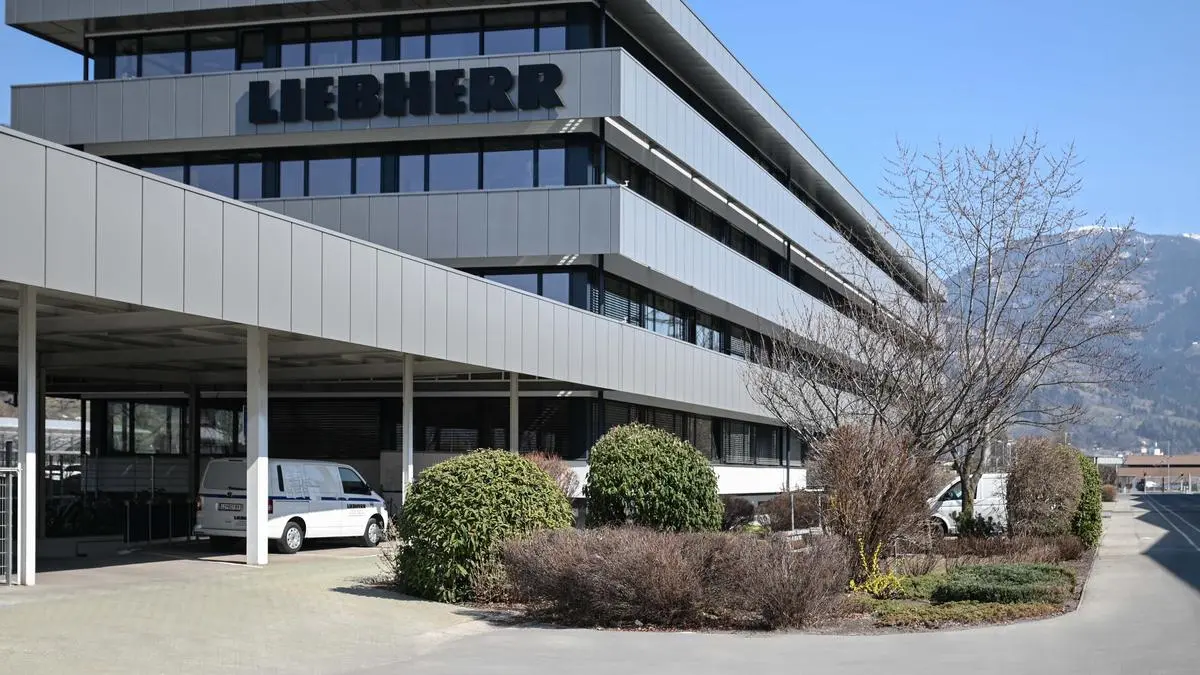 Der Liebherr-Standort in der Dr.-Hans-Liebherr-Straße 1