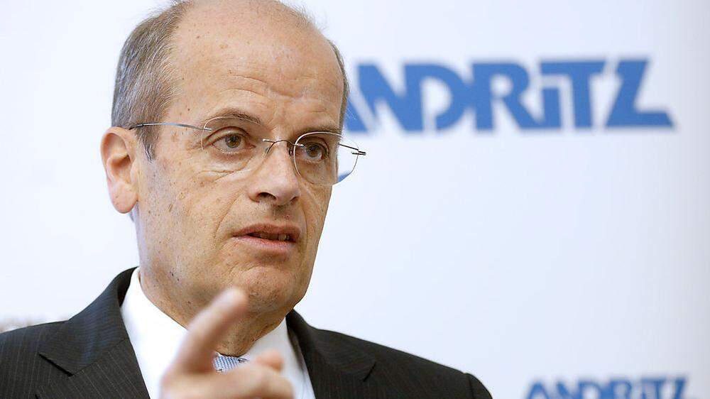 Andritz-Vorstandschef Wolfgang Leitner