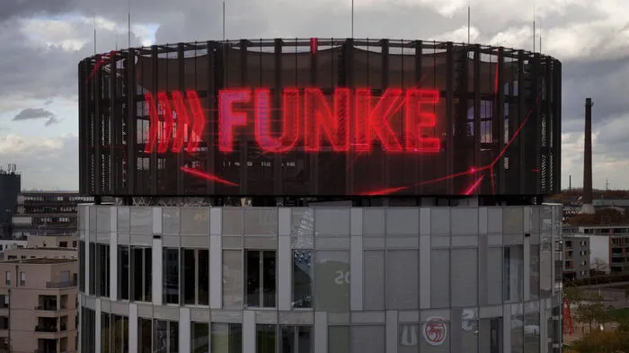 Der Medienturm der Funke Mediengruppe.