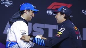 Daniel Ricciardo und Sergio Perez 