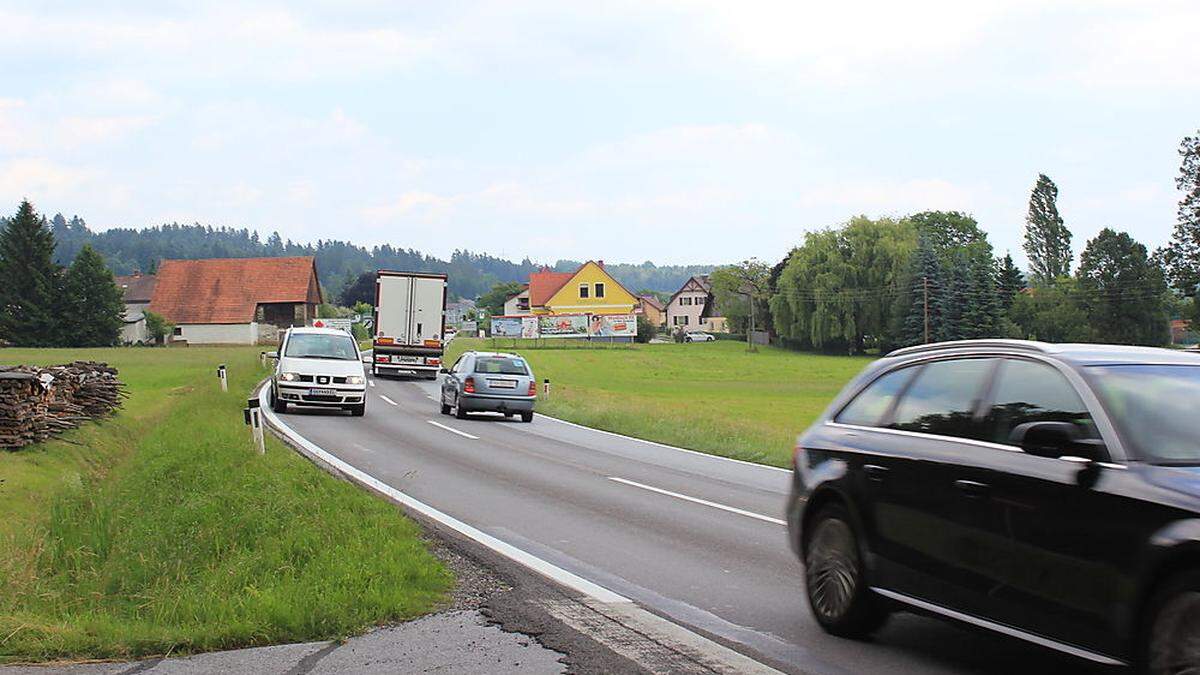 19.000 Fahrzeuge brausen an jedem Werktag auf der B 70 durch Söding-St. Johann 