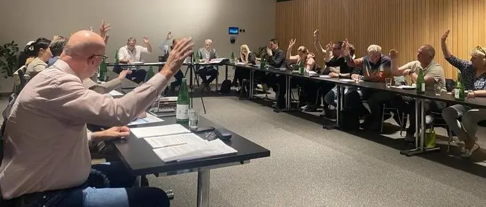 Die Murecker Gemeinderäte trafen sich am Donnerstagabend im Sitzungssaal des Rathauses