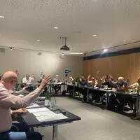 Die Murecker Gemeinderäte trafen sich am Donnerstagabend im Sitzungssaal des Rathauses