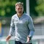KLAGENFURT,AUSTRIA,28.APR.25 - SOCCER - ADMIRAL Bundesliga, SK Austria Klagenfurt, training. Image shows assistant coach Rolf Landerl (A.Klagenfurt).  Photo: GEPA pictures/ Matthias Trinkl