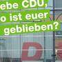 Greenpeace-Aktivisten machten sich an der CDU-Zentrale in Berlin zu schaffen 