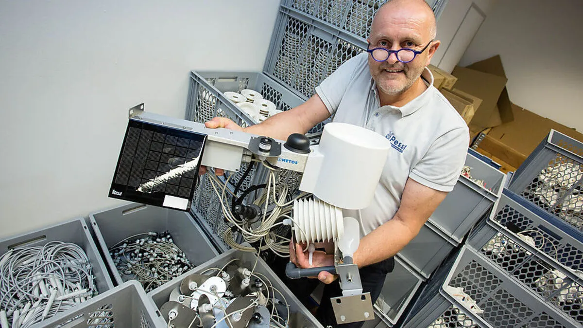 Gottfried Pessl hat Pessl Instruments vor 35 Jahren gegründet