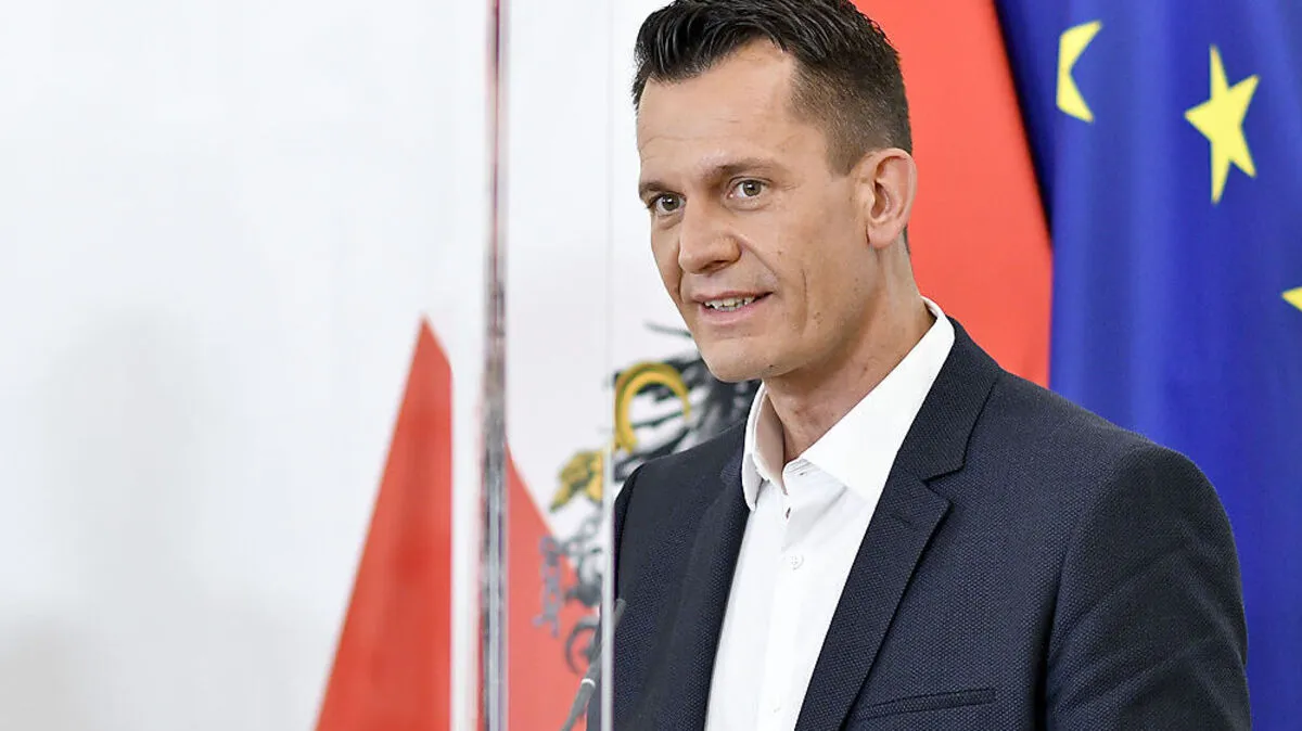 Gesundheitsminister Wolfgang Mückstein (Grüne)