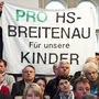 2012 wurde im Landtag gegen die Schließung der Hauptschule Breitenau protestiert