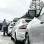 Langes Warten am Samstag auf dem Brenner