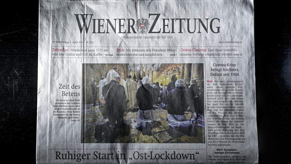Die Wiener Zeitung soll eingestellt werden