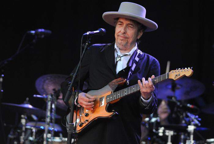 Bob Dylan erhielt den Literaturnobelpreis 2016