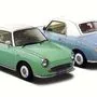 Der Nissan Figaro war nur in Pastellfarben unterwegs
