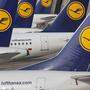 Bis zu einem Viertel der Lufthansa-Flieger werden in den kommenden Wochen am Boden bleiben