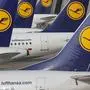 Bis zu einem Viertel der Lufthansa-Flieger werden in den kommenden Wochen am Boden bleiben