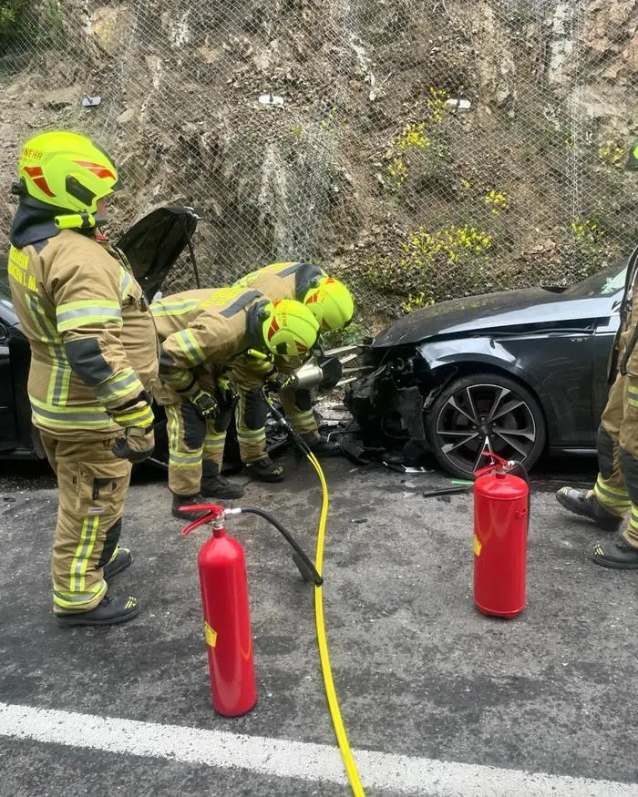 Die Feuerwehr war knapp zwei Stunden lang im Einsatz