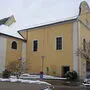 Der künftige Eingang zur Minoritenkirche liegt hinter dem Gebüsch