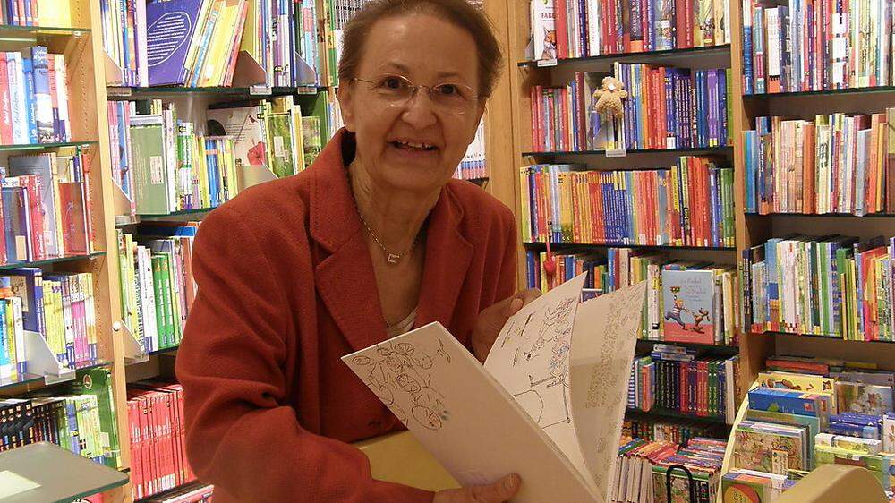 Helga Plautz, früher Buchhändlerin, heute Pensionistin