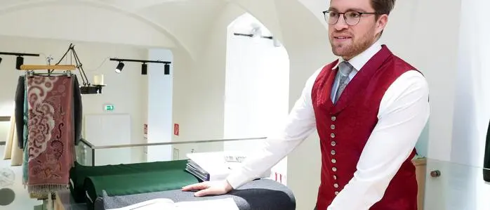 Zieht mit Jahresende einen Schlussstrich: Simon Koiner-Graupp, hier am Sitz des steirischen Heimatwerks 