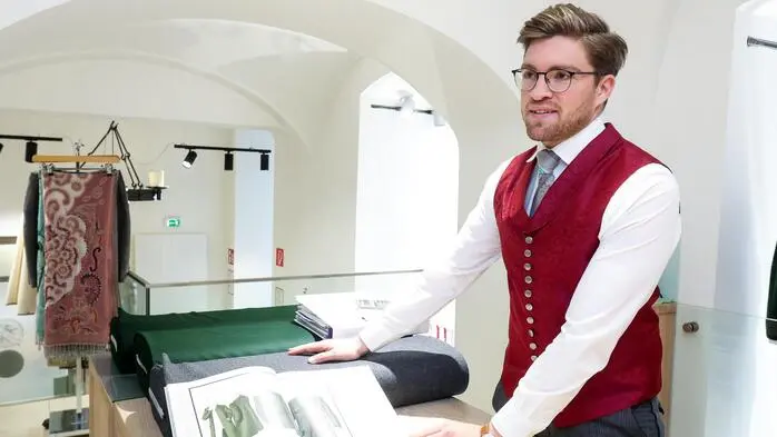 Zieht mit Jahresende einen Schlussstrich: Simon Koiner-Graupp, hier am Sitz des steirischen Heimatwerks