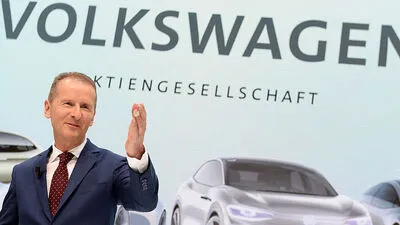 Der Volkswagen-Chef Diess
