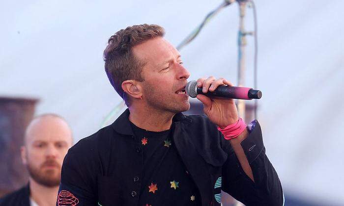 Coldplay spielten auf einem Schiff auf der Themse