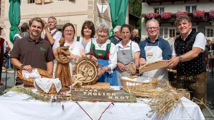 Ferdinand Stadlober, Katharina Unterluggauer, Anita Stöffler, Rosa Lanner, Andrea und Hans und Markus Unterguggenberger