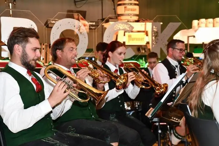 Die Stadtkapelle Murau  sorgte mit musikalischen Beiträgen für gute Stimmung.
