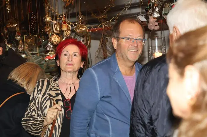 Ebenso war ORF-Moderator Erich Fuchs in der Feldbacher Kunstausstellung