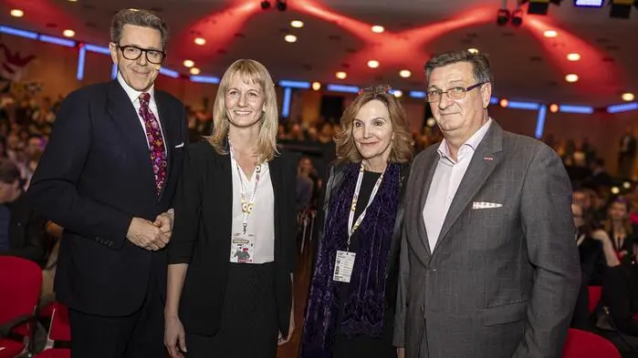 Harad Mahrer, Carmen Goby, Andrea Birò-Unzeitig, Jürgen Mandl 