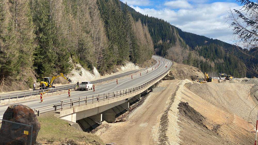 Ab kommender Woche wird die Waldbachbrücke abgetragen