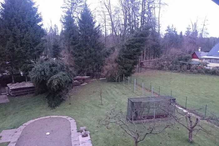 Von den Sturmböen besonders betroffen waren der Südwesten und Süden des Landes: hier Deutschlandsberg.