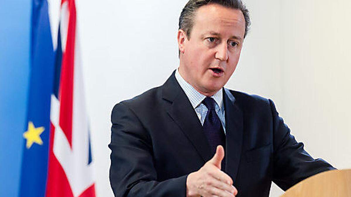 Premierminister David Cameron