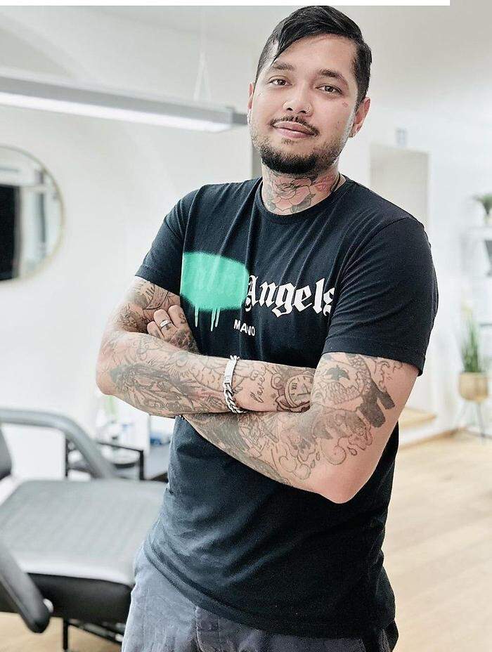 Mit 16 ließ sich Ralph Arneitz sein erstes Tattoo stechen