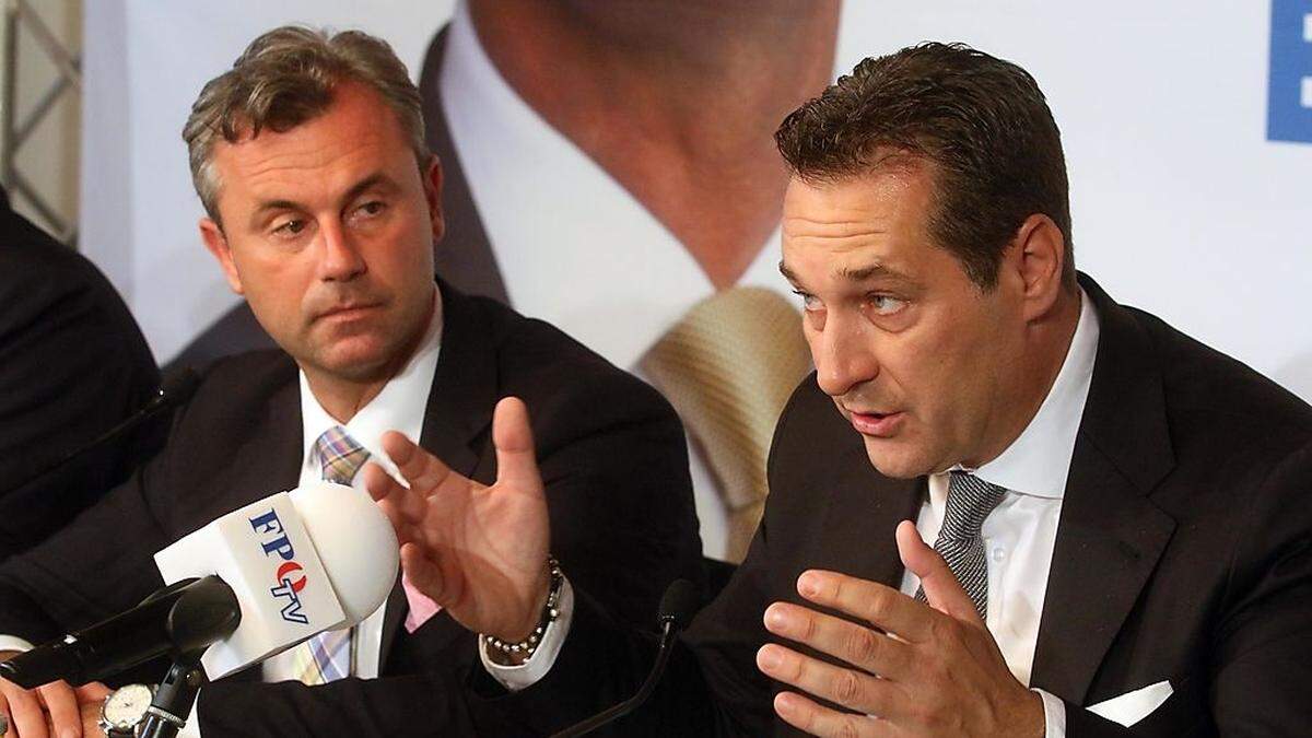 Heinz-Christian Strache, Norbert Hofer